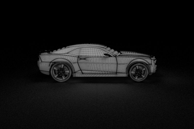 Chevrolet Camaro 2008 3D Model