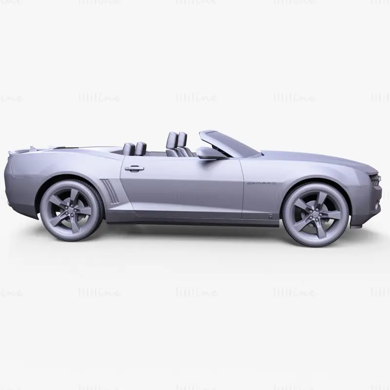 3D model Chevrolet Camaro Convertible 2011