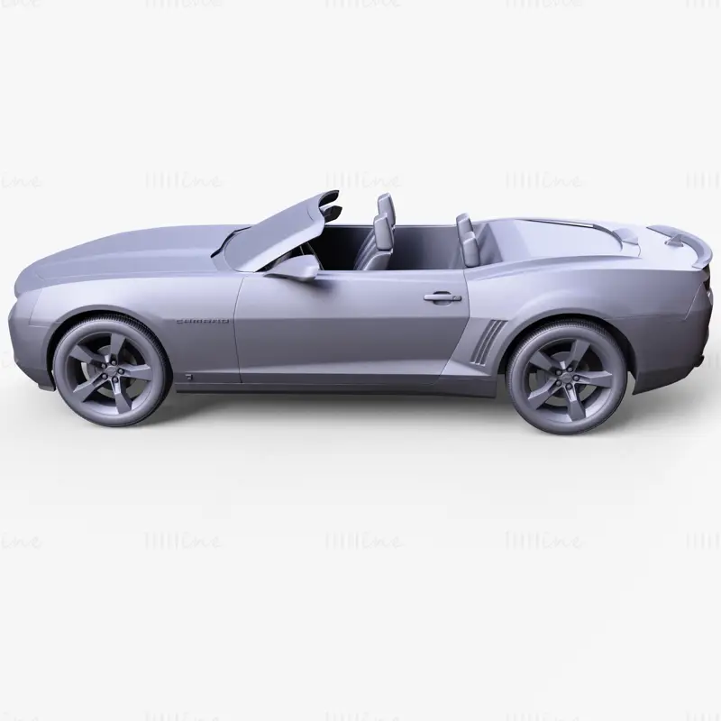 Chevrolet Camaro Convertible 2011 3D Model