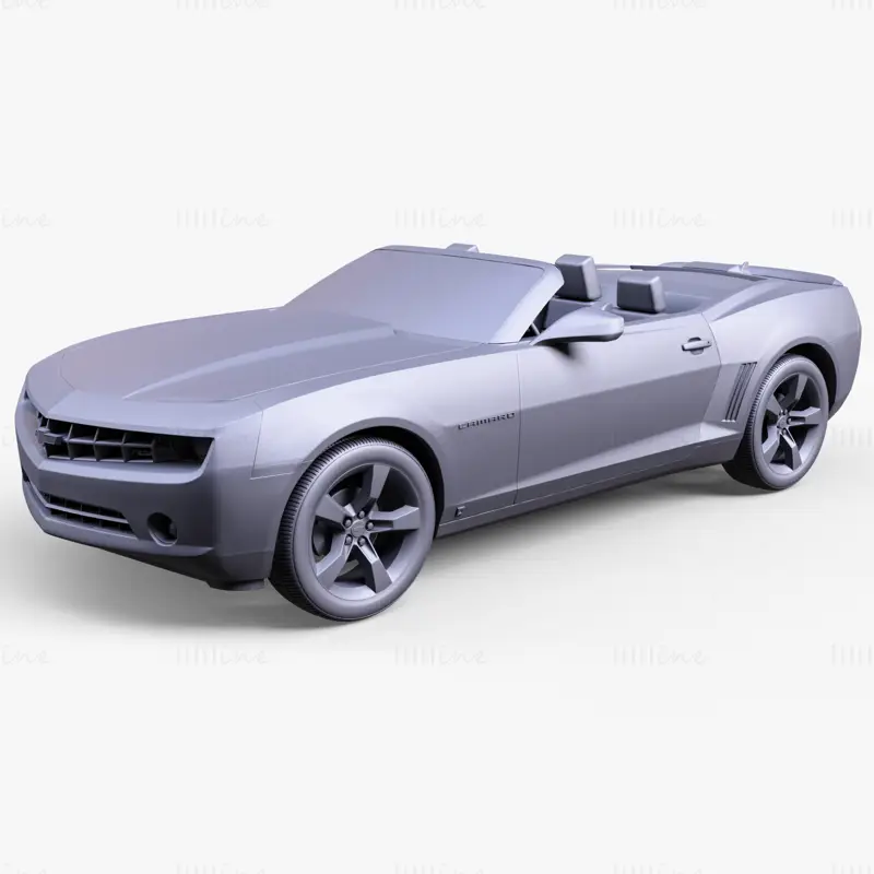 Chevrolet Camaro Convertible 2011 3D Model