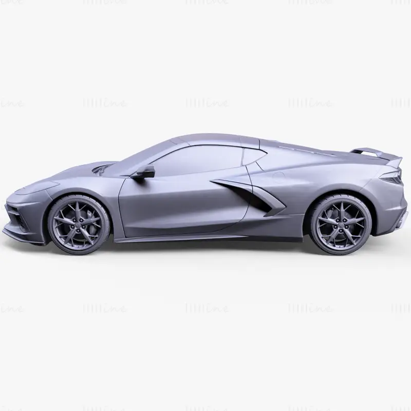 3D model Chevrolet Corvette C8