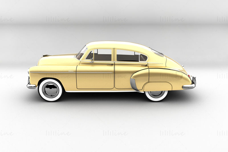 Chevrolet Fleetline Deluxe 1950 3d model