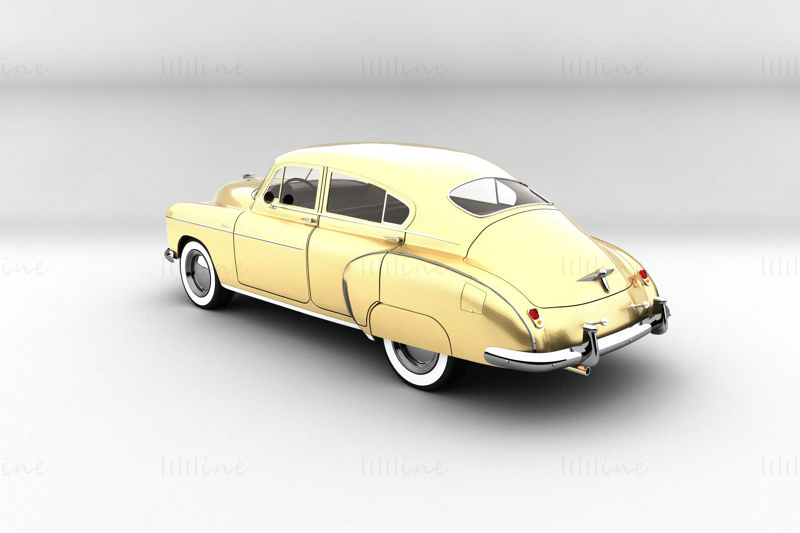 Chevrolet Fleetline Deluxe 1950 3d model