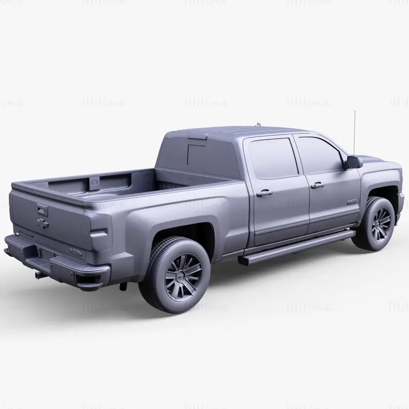 3D model Chevrolet H Country Crew S