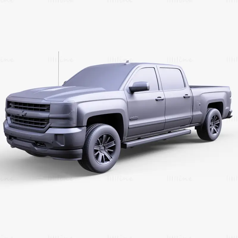 Chevrolet H Country Crew S 3D модел