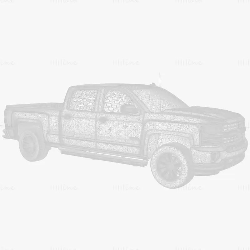 Chevrolet H Country Crew S modelo 3d