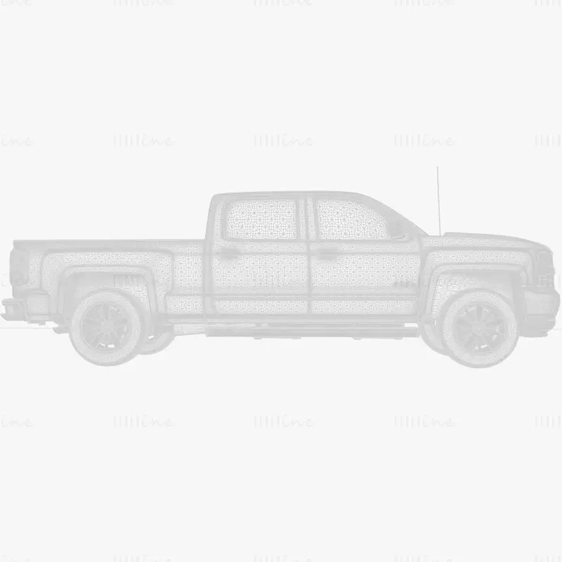 Chevrolet H Country Crew S modelo 3d