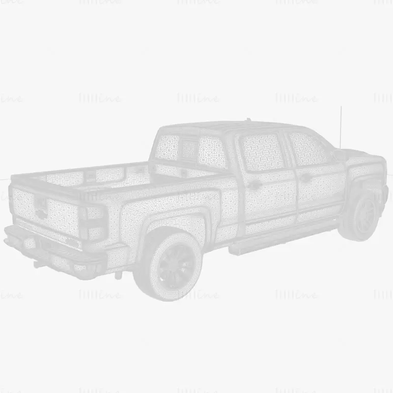 Chevrolet H Country Crew S modelo 3d