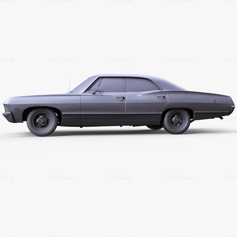 Chevrolet Impala 1967 modelo 3d