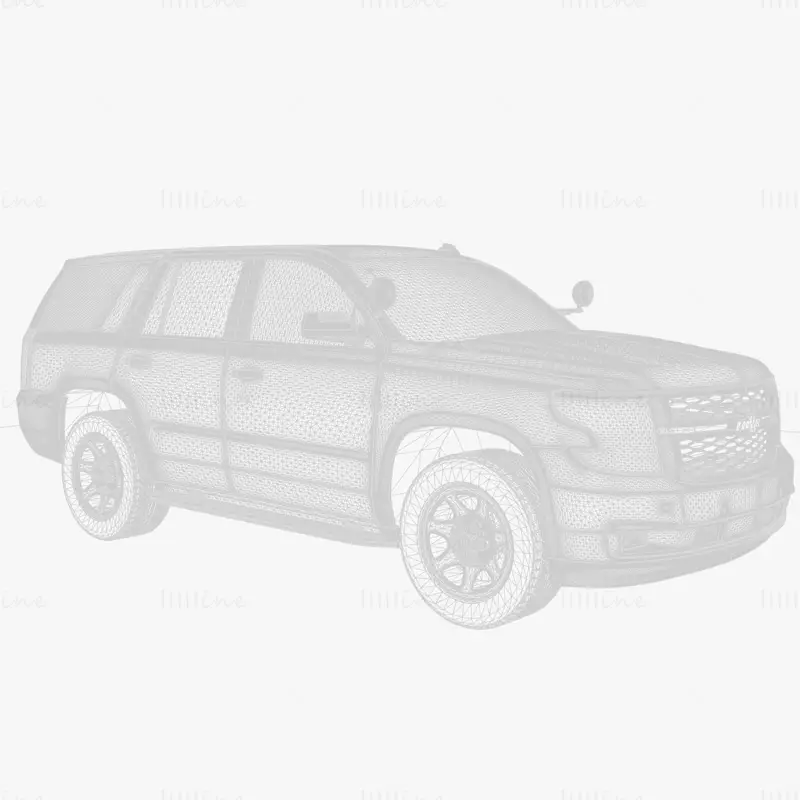 3D model Chevrolet Tahoe