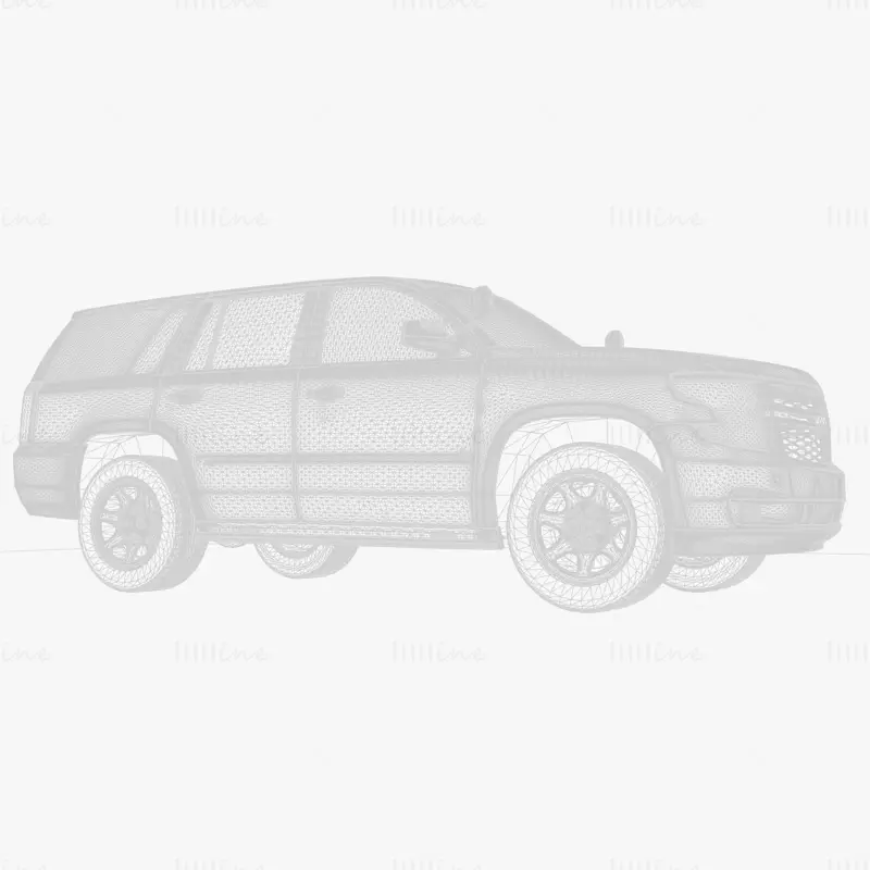 Chevrolet Tahoe modelo 3d