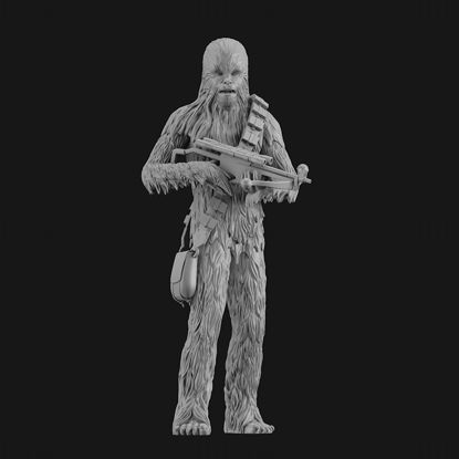 Modelo de impressão 3D Chewbacca STL