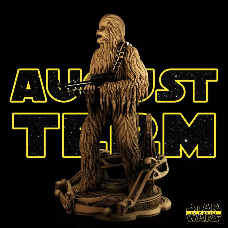 Chewbacca - Star Wars 3D Print Model STL