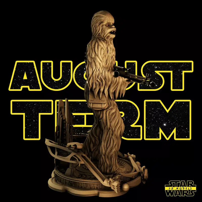 Chewbacca - Star Wars 3D tiskový model STL