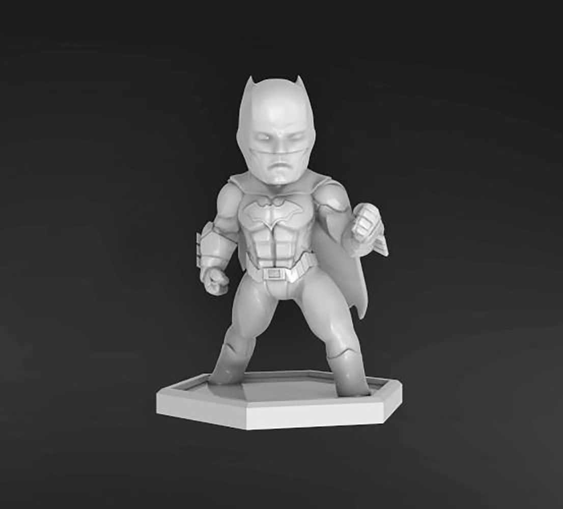 Chibi Batman 3D Printing Model STL