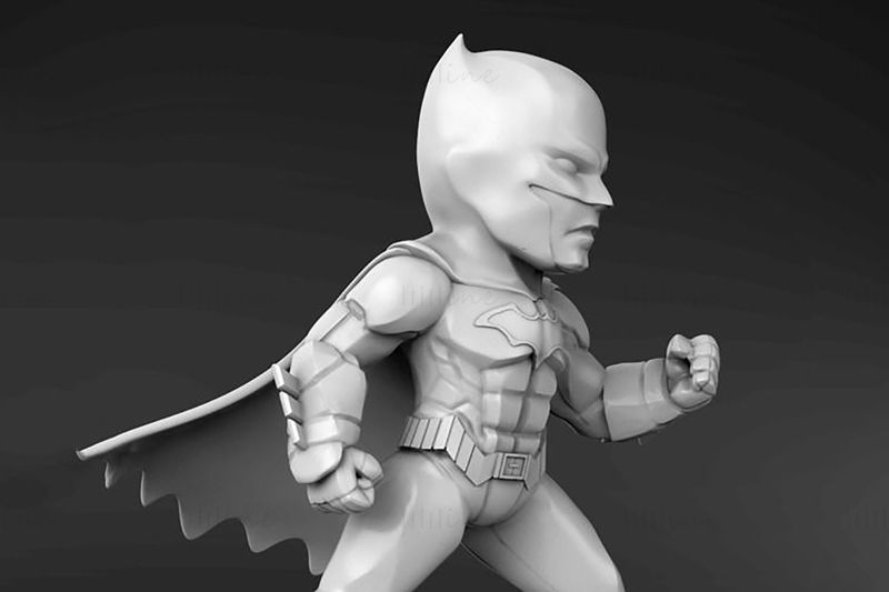Modèle d'impression 3D Chibi Batman STL