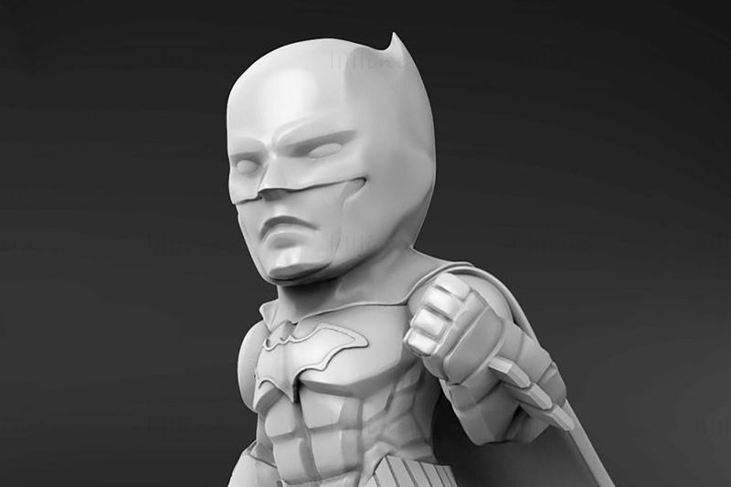 Modèle d'impression 3D Chibi Batman STL