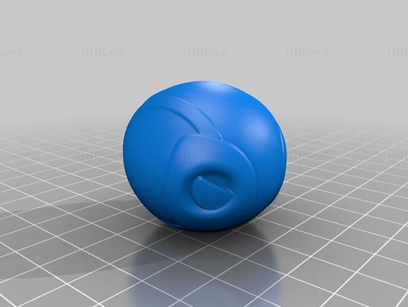 Chibi Deadpool Modèle d'impression 3D STL