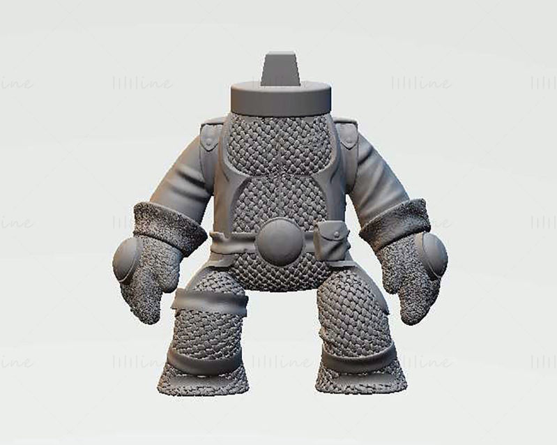 Chibi Deadpool Modelo de impresión 3D STL