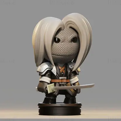 ちびFF7セフィロス3DプリントモデルSTLファイル