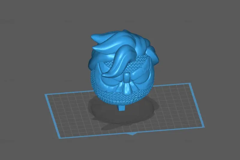 Модель 3D-печати Chibi Green Lantern в формате STL