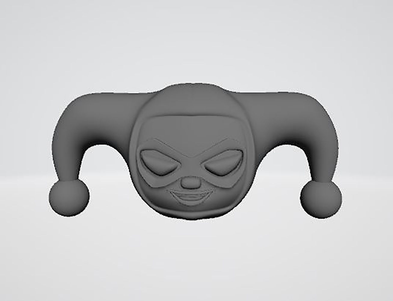 Chibi Harley Quinn 3D Printing Model STL