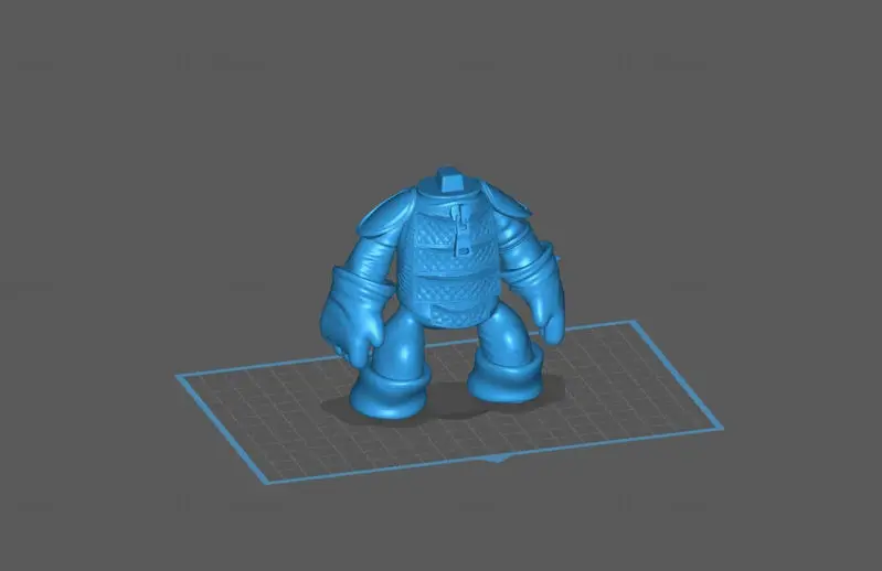 3D tiskový model Chibi Helghast Killzone, soubory STL