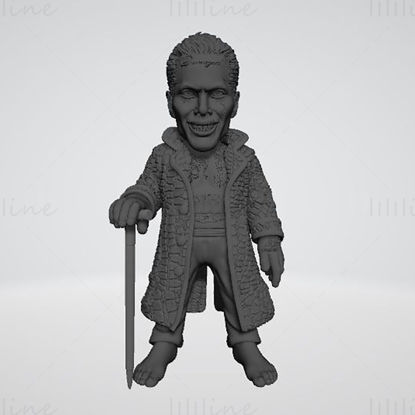 Chibi Joker Modelo de impresión en 3D