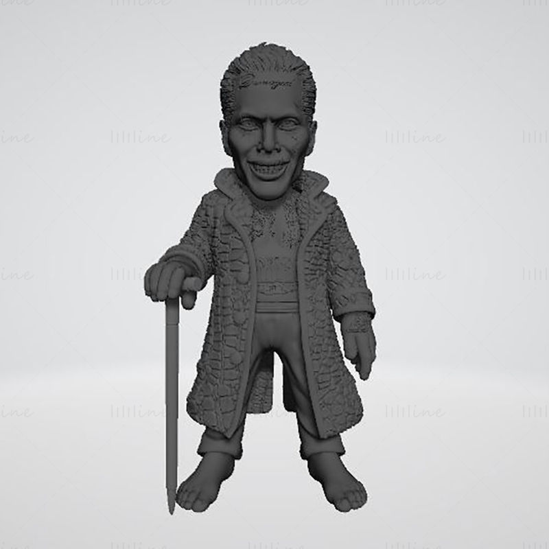 Chibi Joker 3D Printing Model