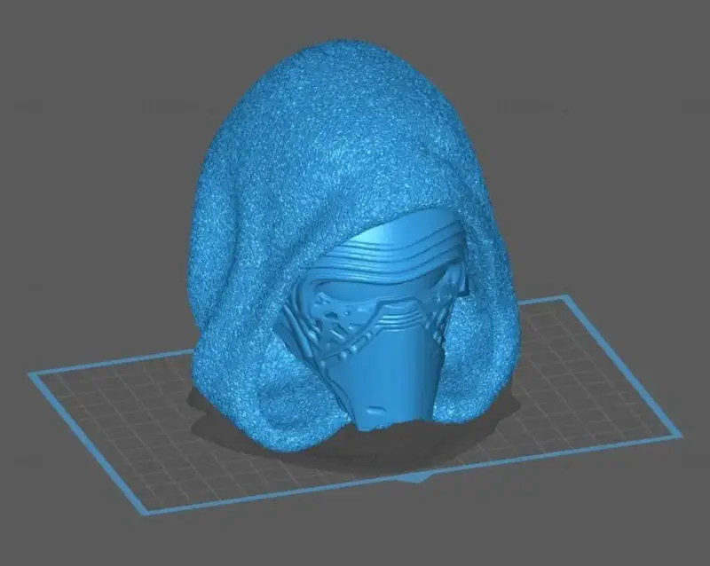 Chibi Kylo Ren (Little Big Planet) 3D-модель для печати в формате STL