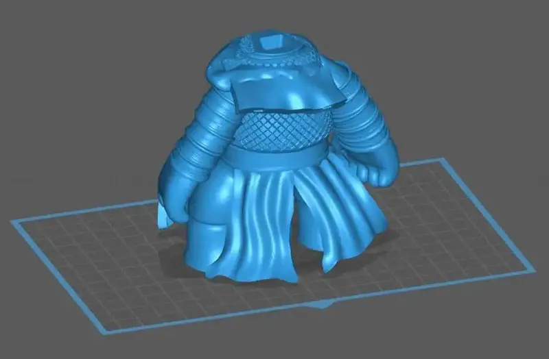 Chibi Kylo Ren (Little Big Planet) 3D-модель для печати в формате STL