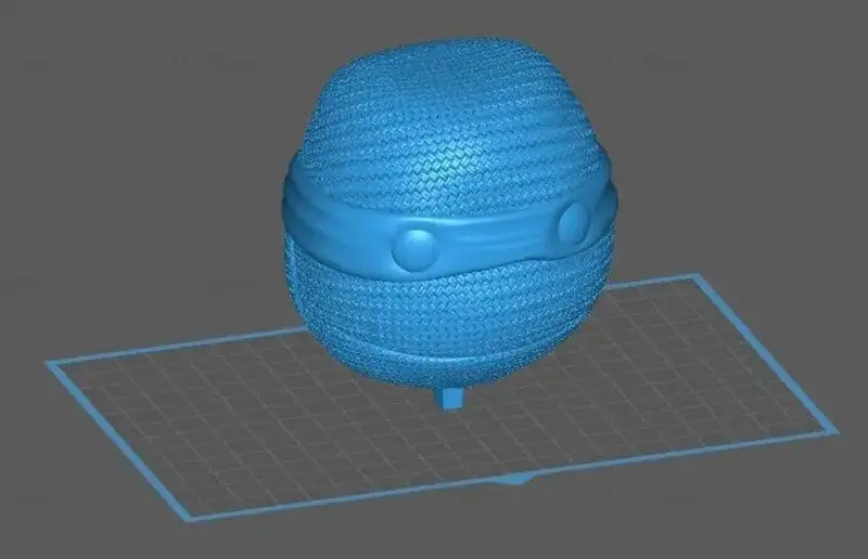 Чиби Леонардо Черепашки-ниндзя 3D-модель для печати в формате STL