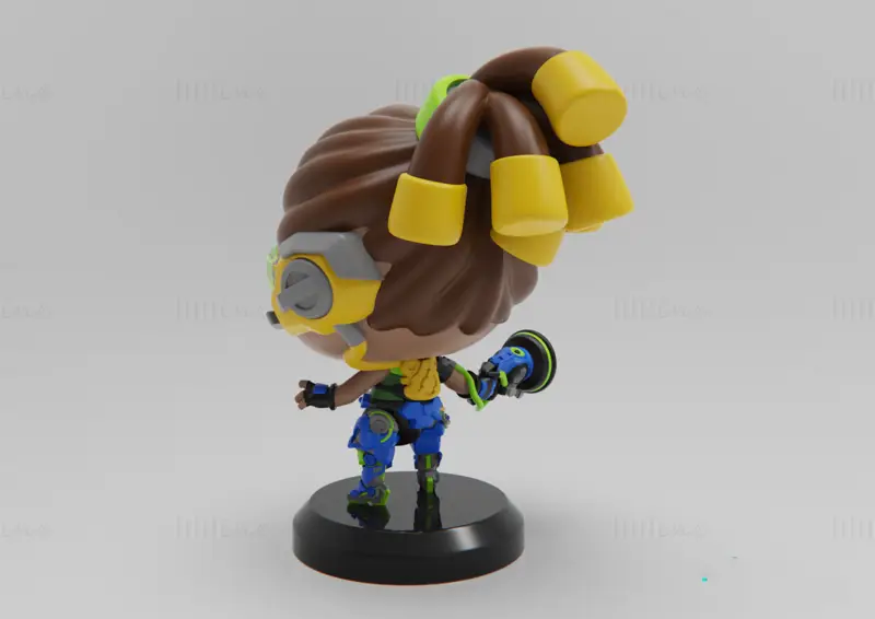 File STL del modello di stampa 3D di Chibi Lucio Overwatch