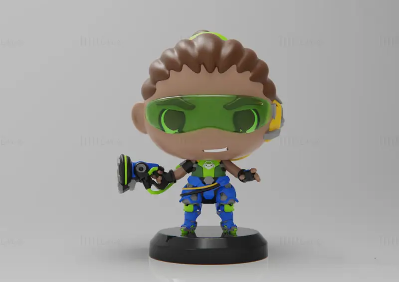 File STL del modello di stampa 3D di Chibi Lucio Overwatch