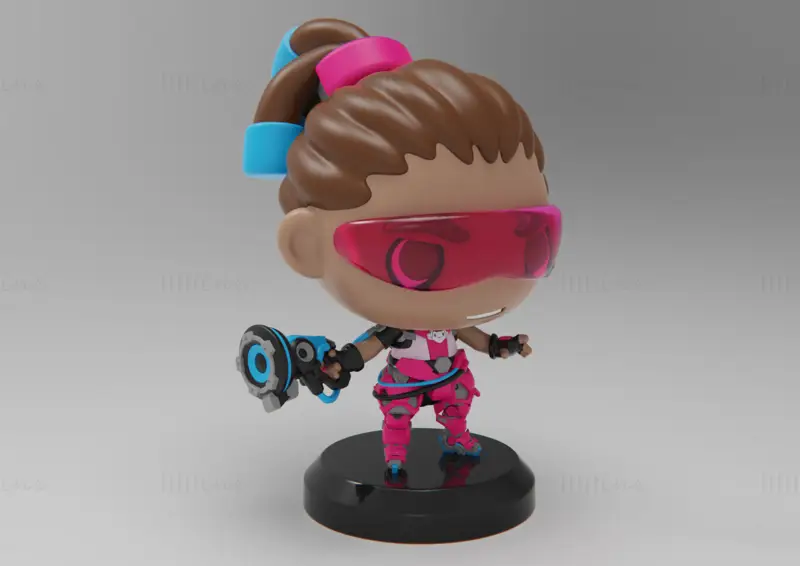 File STL del modello di stampa 3D di Chibi Lucio Overwatch