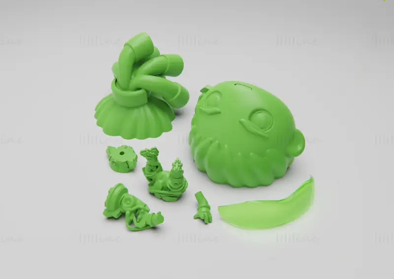 File STL del modello di stampa 3D di Chibi Lucio Overwatch