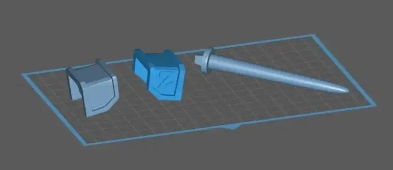Файлы STL для 3D-печати модели Chibi Megaman Zero (Little Big Planet)