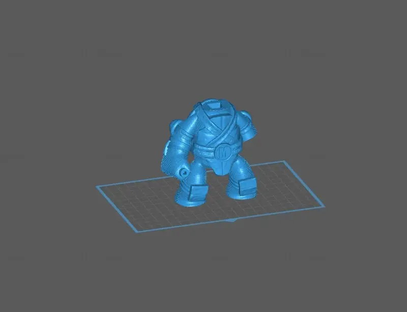 ちびミケランジェロ ティーンエイジ・ミュータント・ニンジャ・タートル 3Dプリントモデル STL形式
