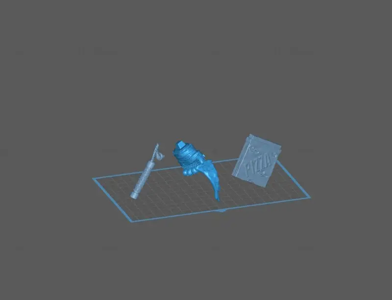 ちびミケランジェロ ティーンエイジ・ミュータント・ニンジャ・タートル 3Dプリントモデル STL形式