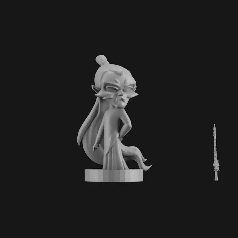 Modelo de impressão 3D Chibi Shen Gongbao