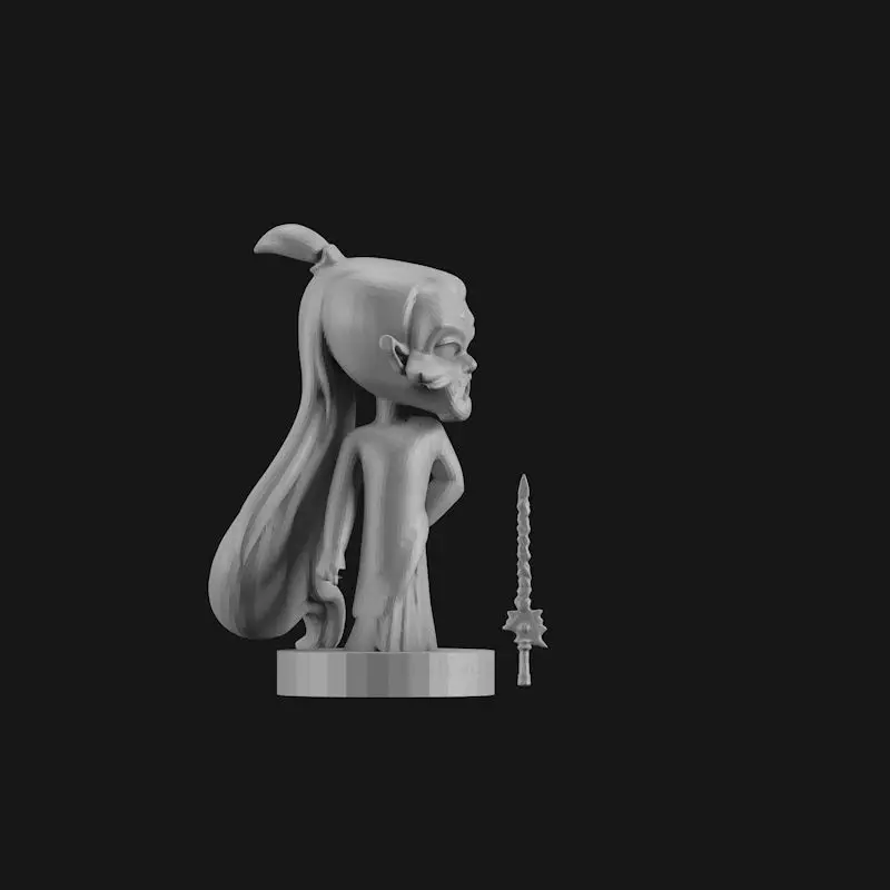 Modelo de impressão 3D Chibi Shen Gongbao