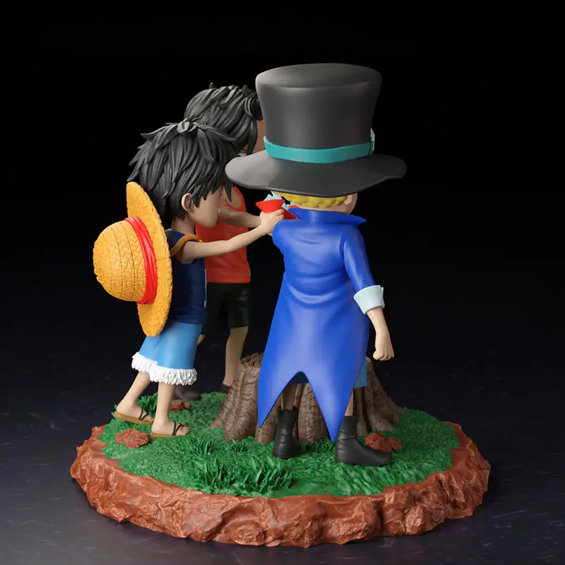 Infância Luffy Ace e Sabo - Modelo STL de impressão 3D de uma peça