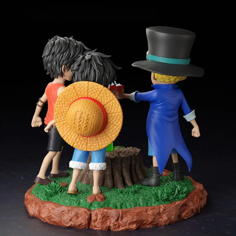 Infância Luffy Ace e Sabo - Modelo STL de impressão 3D de uma peça