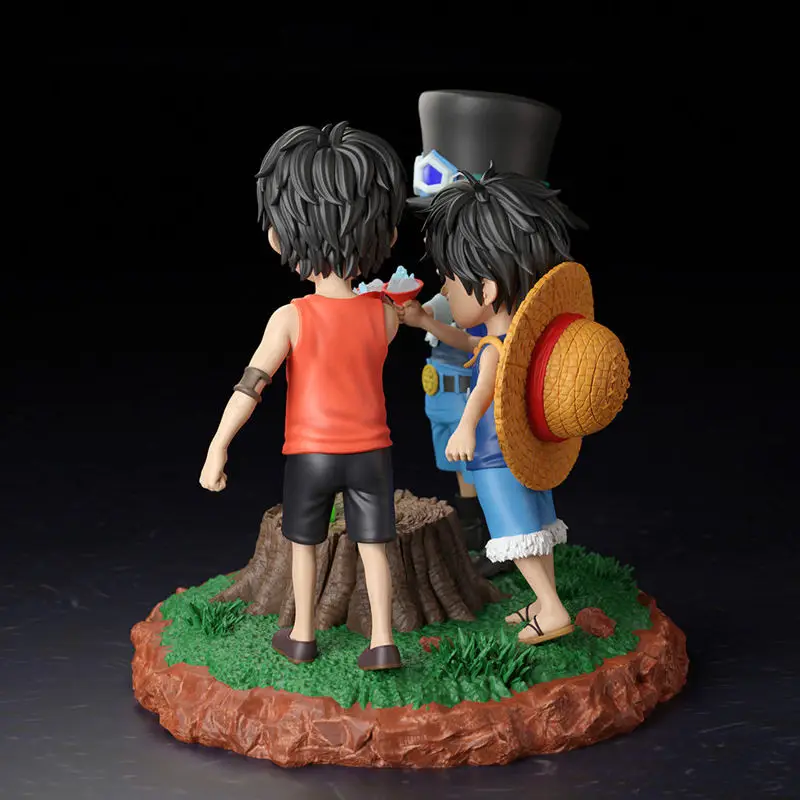 Infância Luffy Ace e Sabo - Modelo STL de impressão 3D de uma peça