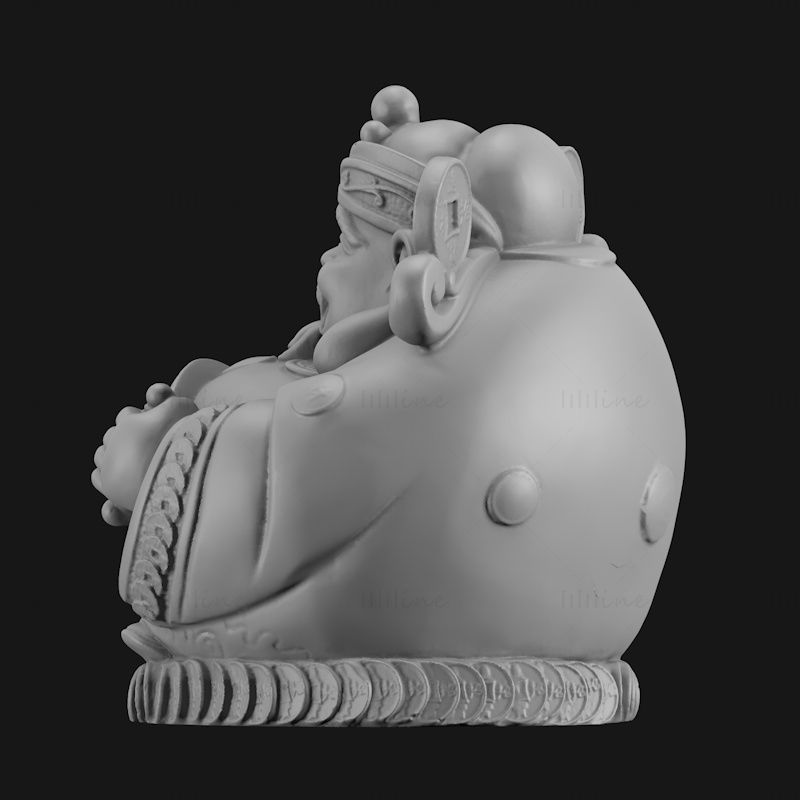Chinese god of wealth 3d printing model