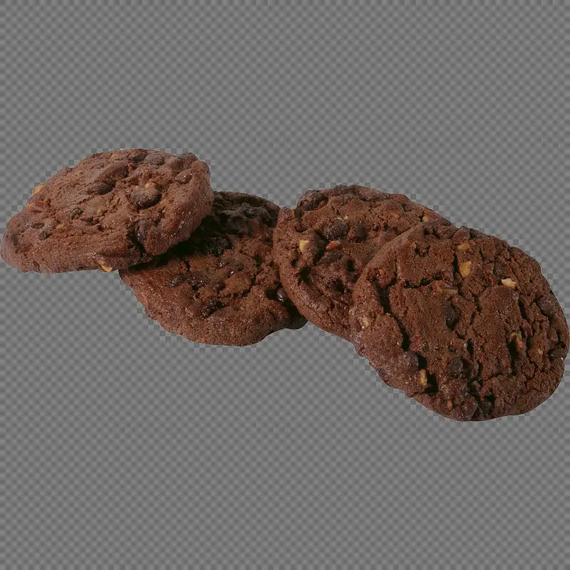 Chocolate biscuit cookies PNG