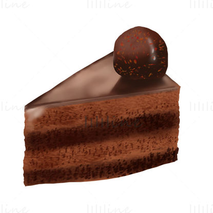 Chocolate cake png