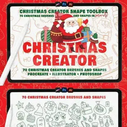 Cassetta degli attrezzi a forma di creatore di Natale