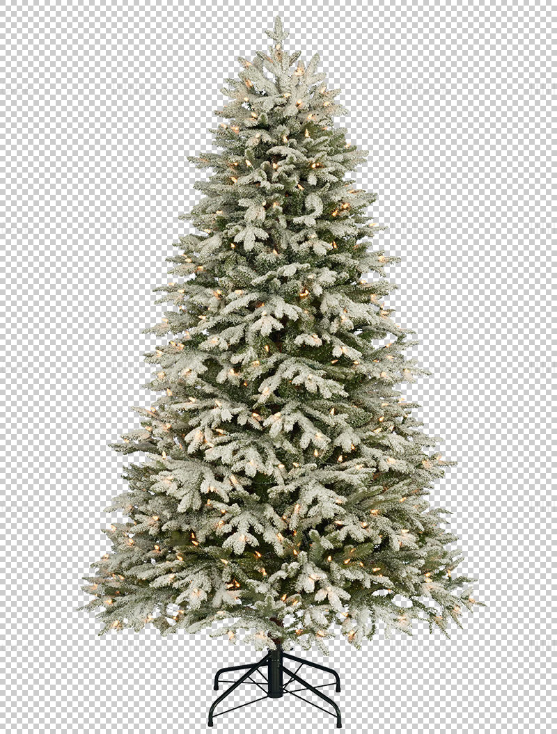 Árbol de decoración de navidad png