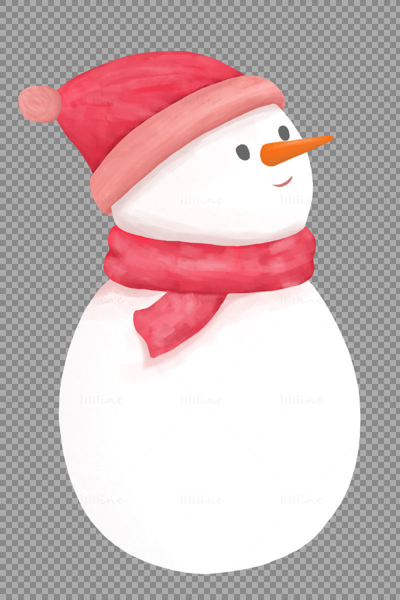 Christmas snowman png